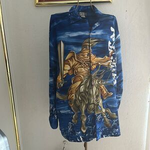 TRUST| Men's blue shirt size L